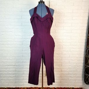 Handmade Jane Jumpsuit Stretch Knit, Size M